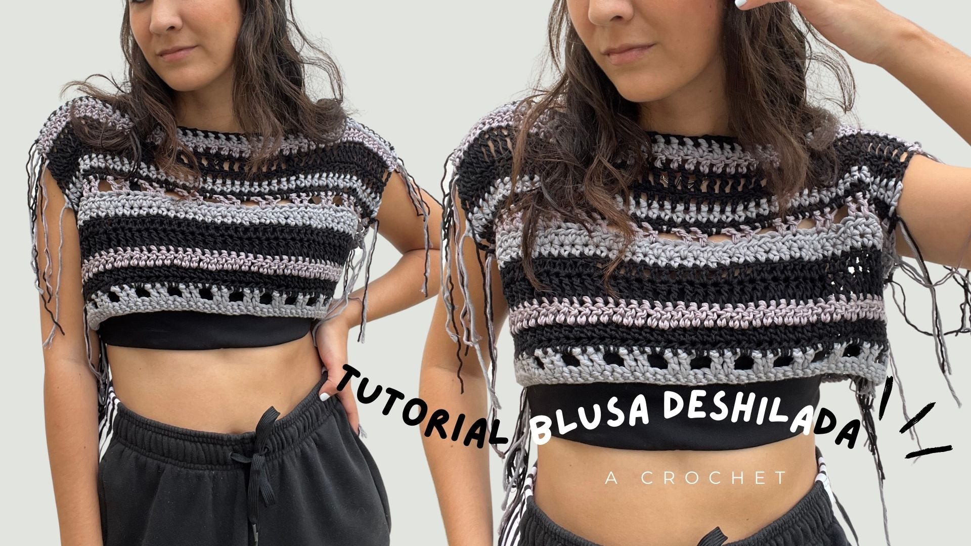 TUTORIAL: Blusa de crochet paso a paso